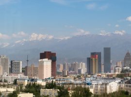 View of Urumqi, capital of the Xinjiang region, the ‘world’s most surveilled area’. (Photo: World Watch Monitor)