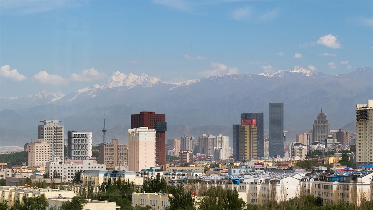 View of Urumqi, capital of the Xinjiang region, the ‘world’s most surveilled area’. (Photo: World Watch Monitor) 