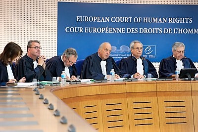 Judges meet at the European Court of Human Rights, Strasbourg (Council of Europe)