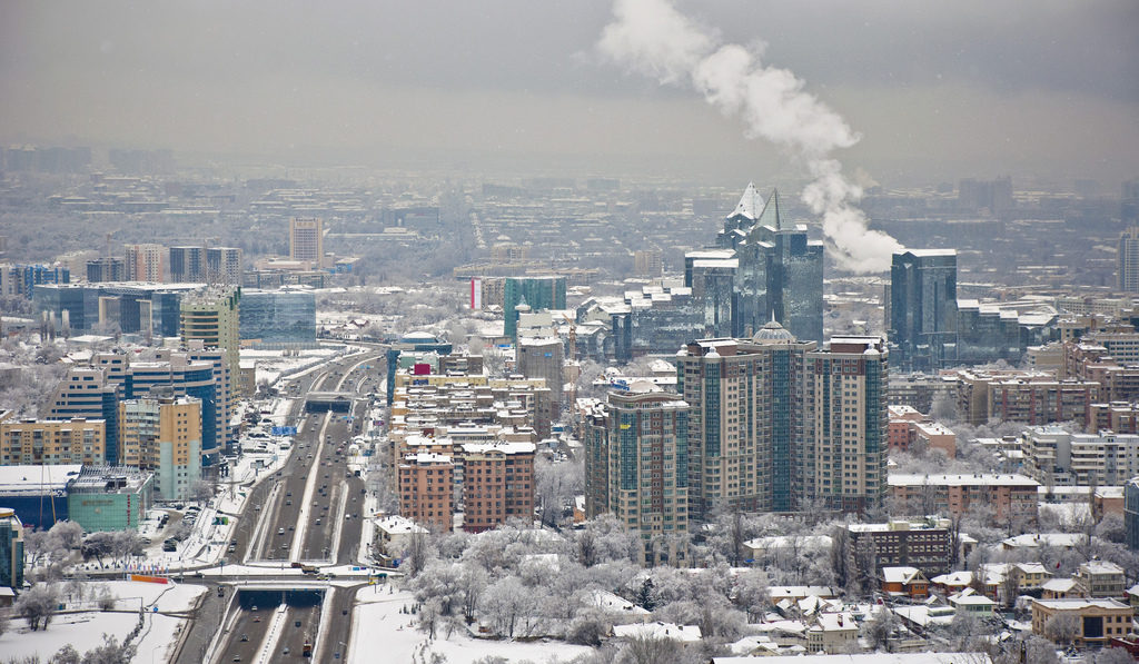 Kazakhstan's largest city, Almaty (Flickr/CC/Alexander Fisher)