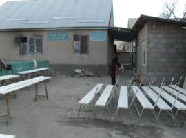 Kyrgyzstan Baptists repair church after arson attack