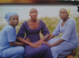 Chibok girls. Two of them were abducted by Boko Haram in 2014. (Photo: World Watch Monitor)