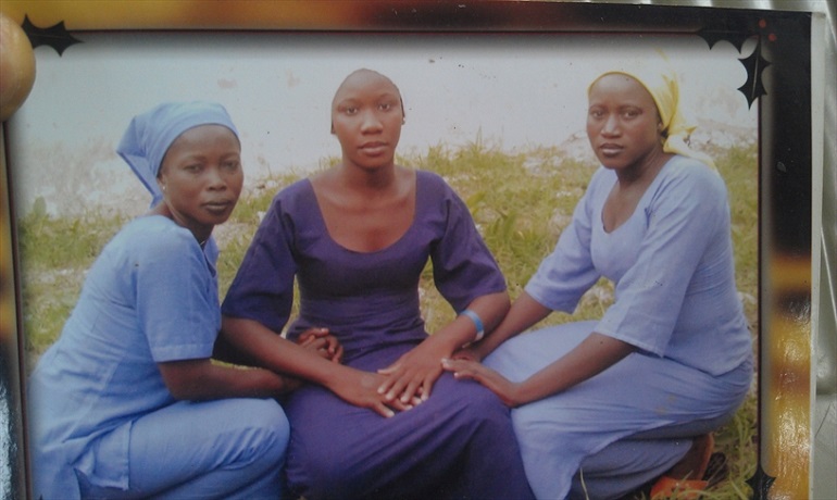 Chibok girls. Two of them were abducted by Boko Haram in 2014. (Photo: World Watch Monitor)