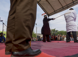 Indonesia Christians’ whipping a rare example of non-Muslims punished under Sharia