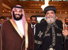Saudi Crown Prince makes ‘unprecedented’ visit to Coptic Pope
