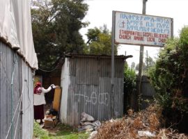 Pentecostal churches, like this one in Ethopia's capital Addis Baba, are mushrooming in sub-Sahara Africa. (Photo: World Watch Monitor)