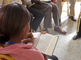 Girl reading her Bible in Sudan where Christians and other minorities are still under pressure despite a change of government in 2019 (Photo: World Watch Monitor)
