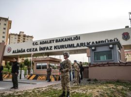 On trial for terrorism and espionage in a Turkish court