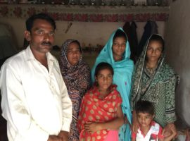 Family of Sharoon Masih (World Watch Monitor)