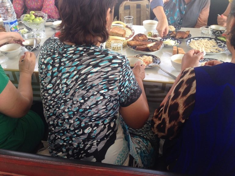 Christian women in Uzbekistan meet for a meal and to pray together. (Photo: World Watch Monitor)