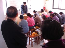 A house church meeting in China in 2005. (Photo: World Watch Monitor)
