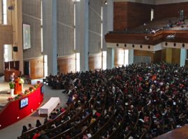 One of the largest Chinese state approved Three Self churches in the world is located in Hangzhou city, the capital of southeastern Zejiang province, and seats 5,000 people. (Photo: World Watch Monitor)
