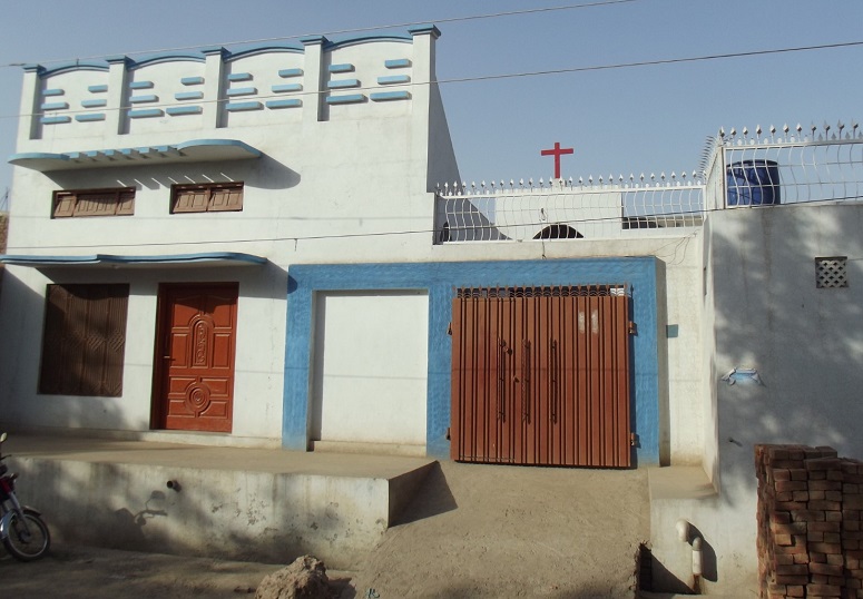 The church in Nayya Sarabah (Chak 336) village was built in 2012 (World Watch Monitor)