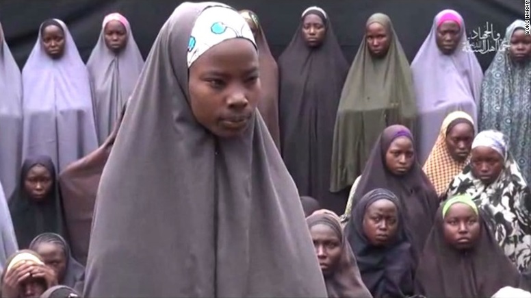 Dorcas's parents told CNN their daughter was the main subject of this Boko Haram photo