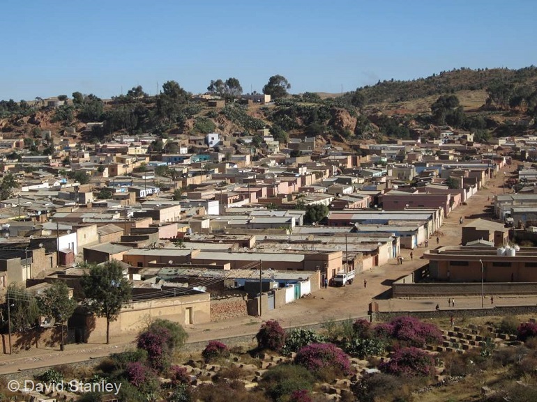 A residential neighbourhood in the capital Asmara. More than 35 Christians were released from jail this week. (Photo: David Stanley)
