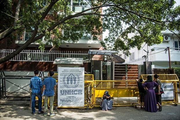 There are about 14,500 asylum-seekers from Afghanistan registered with the UNHCR office in India. (Photo: Ramesh Pathania/Mint)