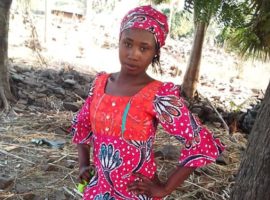 Leah Sharibu was 14 when she was abducted, Feb 19, 2018