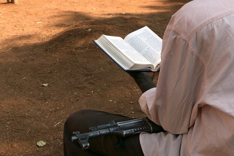 Bibles in Sudan are hard to come by with a government stopping the distribution, and with conflict raging in several parts of the country. such as in South Kordofan's Nuba mountains. (Photo: World Watch Monitor)