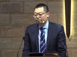 Pastor Wang Yi is held in criminal detention on charges of subversion. (Photo: Still from video, Early Rain Covenant Church Facebook page)